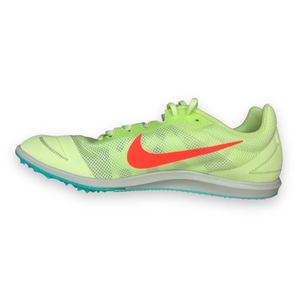 Nike Zoom Rival D Track Racing Spikes Barely Volt Green 907566-700 Men size 11.5 - Picture 2 of 8